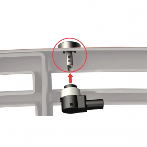 AccessStep OEM Reverse Sensor Blanking Kit