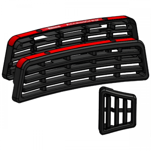 Triple Step Black Connect+ Plastic Replacement Kit SK109