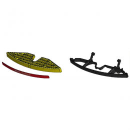 New TowStep Centre Plastic Tread Replacement Kit (Yellow) SK359 New TowStep Centre Plastic Tread Replacement Kit (Yellow) SK359