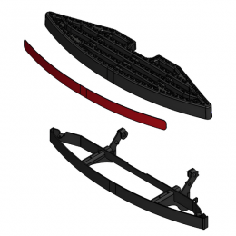 Black Replacement Centre Step - SK126