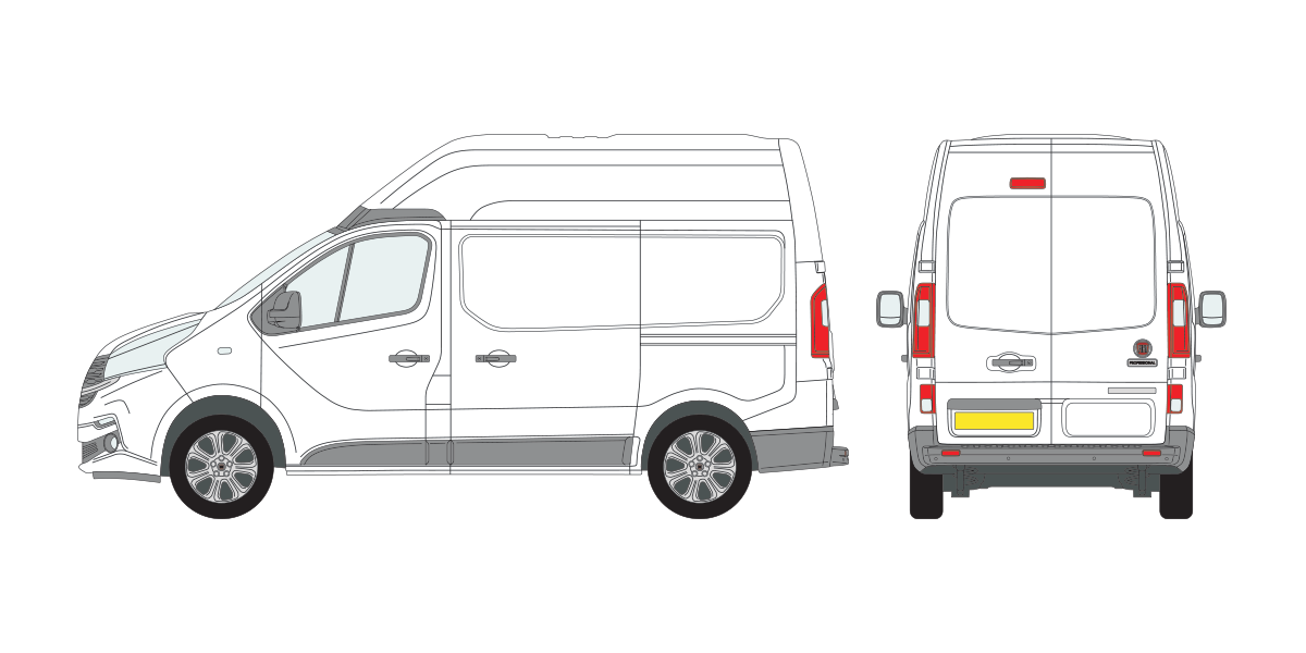 L1 H2 Twin Rear Door Photo