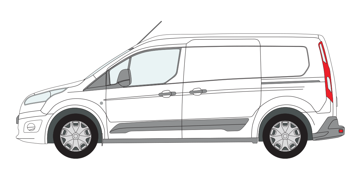 Ford Transit Connect Van Roof Rack