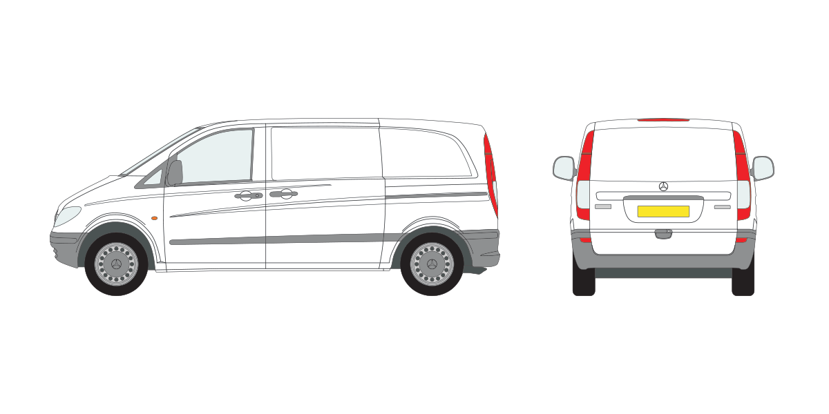 Single Rear Tailgate Door Photo