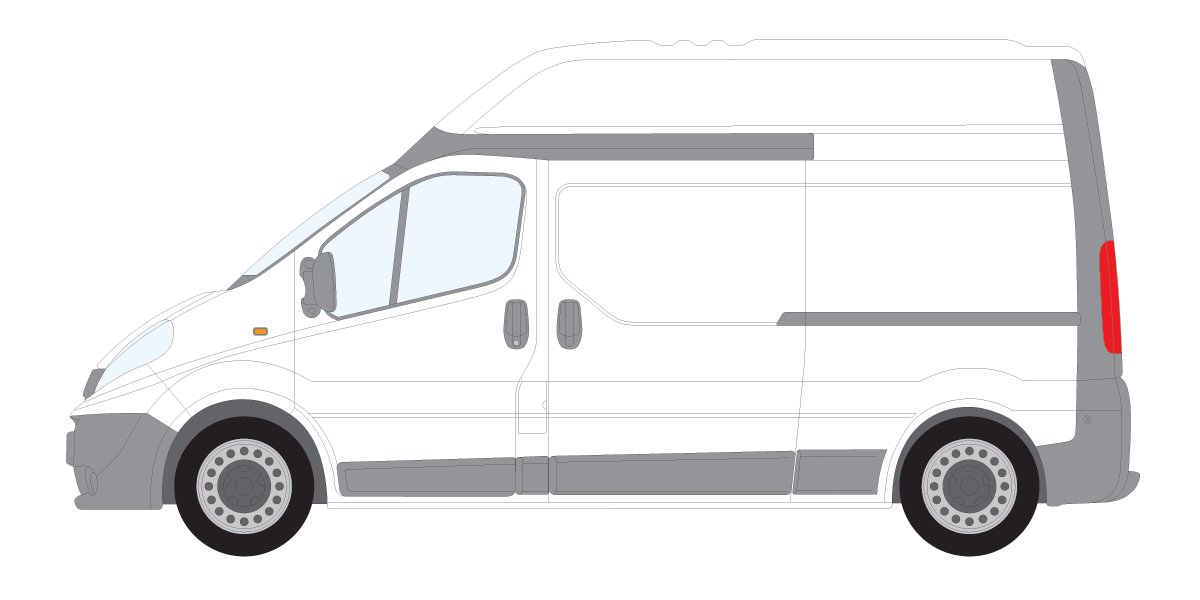Nissan Primastar Roof Racks and Roof Bars Rhino Commercial