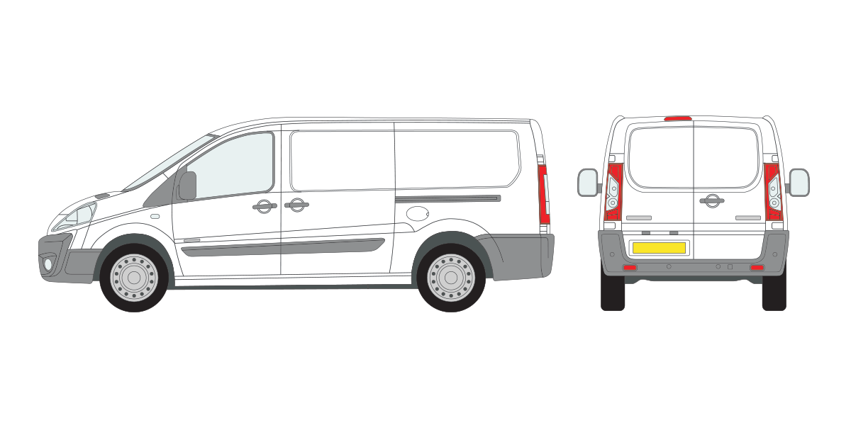 L2 H1 Twin Rear Doors Photo