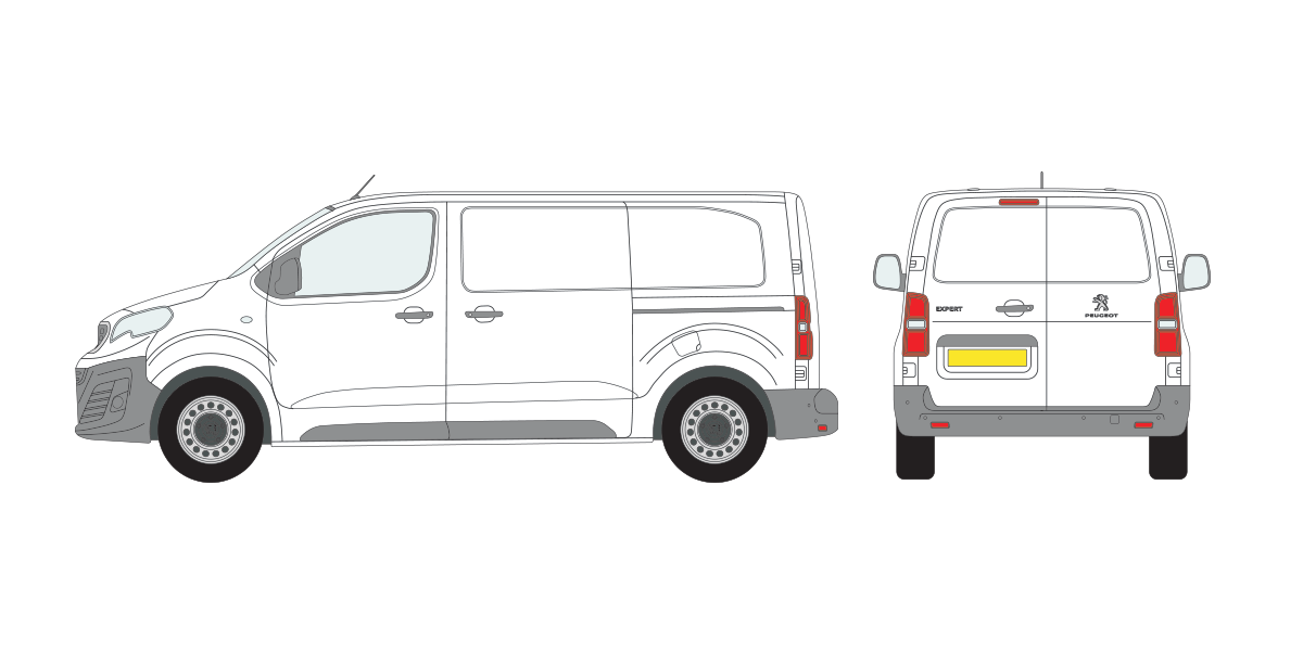 MWB L2 Standard Twin Rear Doors Photo