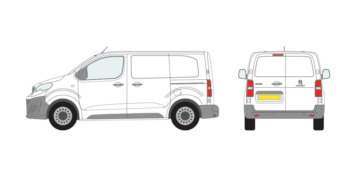 SWB L1 Compact Twin Rear Doors Photo