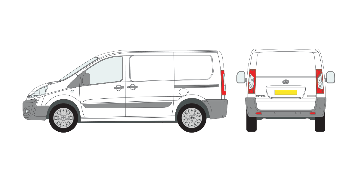 Single Rear Tailgate Door Photo