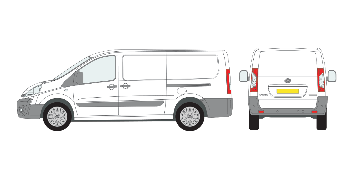 Single Rear Tailgate Door Photo