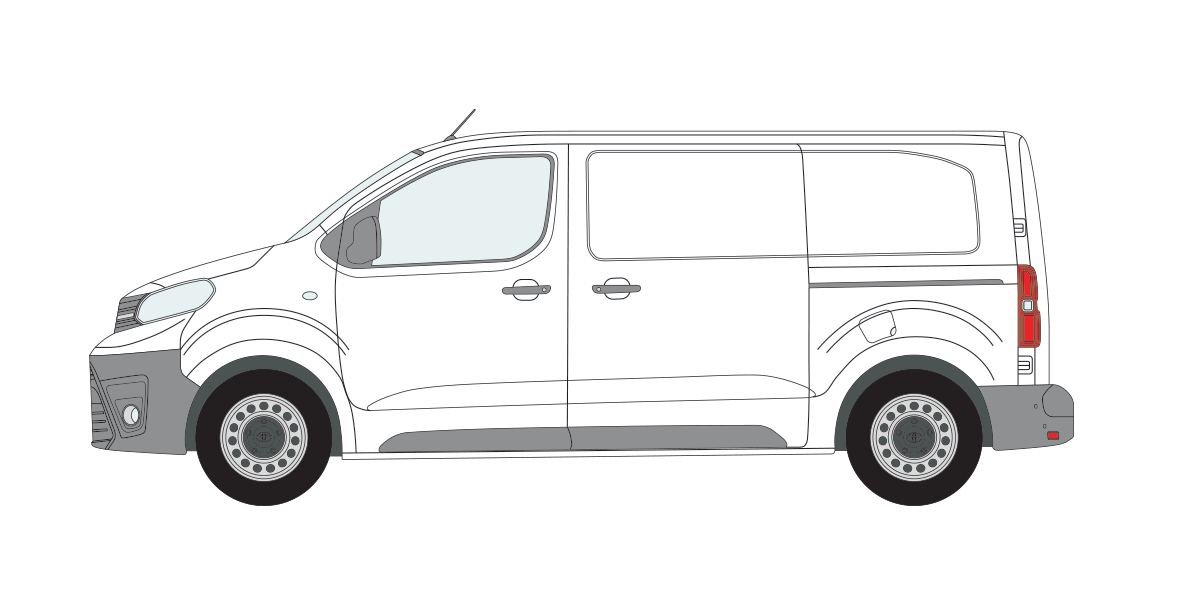 LWB L3 Long Tailgate Door Photo