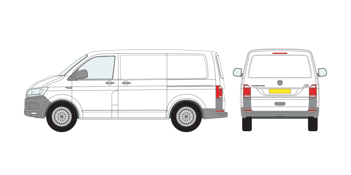 L1 H1 Single Rear Tailgate Photo